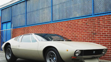 DeTomaso Mangusta 3/4 avant droit vue basse