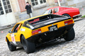 DeTomaso Pantera jaune Tour Auto 2008 3/4 arrière gauche