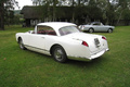 Facel Vega FV2 blanche et HK500 3/4 arrière gauche