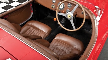 Ferrari 166 MM barchetta 1949, rouge, habitacle