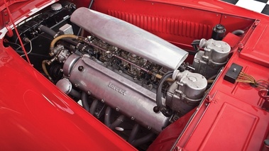 Ferrari 166 MM barchetta 1949, rouge, moteur