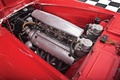 Ferrari 166 MM barchetta 1949, rouge, moteur