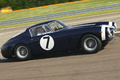 Ferrari 250 GT Berlinetta Competizione bleu profil travelling penché