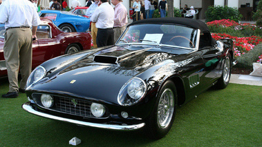 Ferrari 250 GT California Spider noir Cavallino Classic 2008 3/4 avant gauche