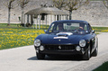 Ferrari 250 GT Lusso bleu Tour Auto 2009 face