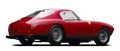 Ferrari 250 GTB SWB rouge 3/4 arrière droit