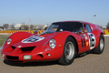 Ferrari 250 GTO Breadvan rouge 3/4 avant gauche