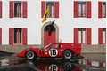 Ferrari 250 GTO Breadvan rouge profil