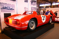 Ferrari 250 LM rouge Retromobile 2008 3/4 arrière droit