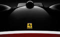 Ferrari 250 Testa Rossa Noire détail capot