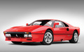 Ferrari 288GTO rouge 3/4 avant gauche