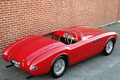 Ferrari 340 America Spyder Vignale rouge 3/4 arrière droit