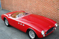 Ferrari 340 America Spyder Vignale rouge 3/4 avant droit haut