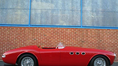 Ferrari 340 America Spyder Vignale rouge profil