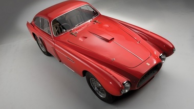 Ferrari 340 Mexico Coupe 1952, rouge, 3-4 avd plongée
