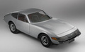 Ferrari 365 GTB 4 grise 3/4 avant droit travelling