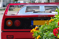 Ferrari F40 rouge face arrière coupé