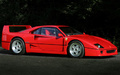 Ferrari F40 Rouge profil