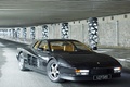 Ferrari Testarossa noir 3/4 avant droit 3