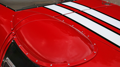 Ford GT40 MkIV rouge bosse de toit