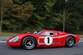 Ford GT40 MkIV rouge profil travelling