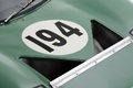 Ford GT40 roadster prototype, vert, 1965, détail écopes + numero