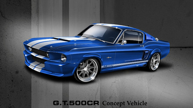 Ford Mustang Shelby GT 500 C.R Blue AVD
