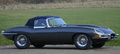 JAGUAR E-TYPE 3.8 roadster noire profil