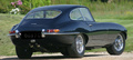 JAGUAR E-Type Coupé 3.8 Noire 3/4 arrière droit