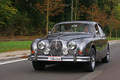 Jaguar MkII 3.8 anthracite 3/4 avant gauche travelling 2