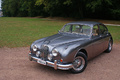 Jaguar MkII 3.8 anthracite 3/4 avant gauche