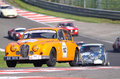 Jaguar MkII 3.8L orange Tour Auto 2009 3/4 avant gauche