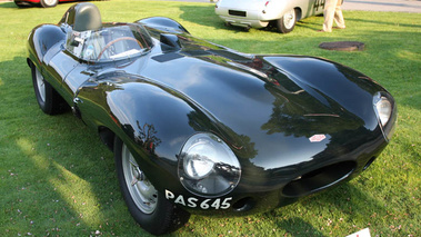 Jaguar Type D vert Villa d'Este 2009 3/4 avant droit 2