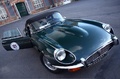 Jaguar Type E V12 cabriolet vert WEEAR 2008 3/4 face avant