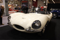 Jaguar XKSS blanc Retromobile 2009 3/4 avant gauche