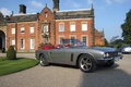 Jensen Interceptor MkIII Convertible gris 3/4 avant droit