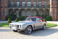 Jensen Interceptor MkIII Convertible gris 3/4 avant gauche