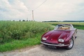 Lamborghini 350 GT bordeaux 3/4 avant gauche 2