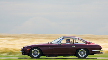 Lamborghini 350 GT bordeaux filé