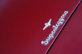 Lamborghini 350 GT bordeaux logo Superleggera