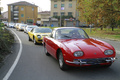 Lamborghini 350 GT rouge & Miura jaune & Countach gris & Diablo 6.0 SE & Murcielago LP670-4 SV blanc & Murcielago LP640 Roadster blanc