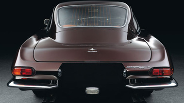 Lamborghini 400 GT marron face arrière