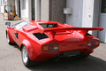 Lamborghini Countach LP 400 S rouge 3/4 arrière gauche