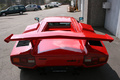 Lamborghini Countach LP 400 S rouge face arrière