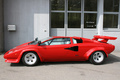 Lamborghini Countach LP 400 S rouge profil