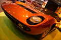 Lamborghini Miura P400 orange Retromobile 2008 3/4 avant gauche