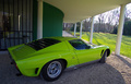 Lamborghini Miura SVJ Spyder vert citron 3/4 arrière droit