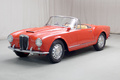 Aurelia B24 Convertible rouge 3/4 avant gauche