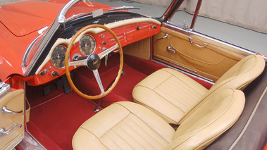 Aurelia B24 Convertible rouge intérieur