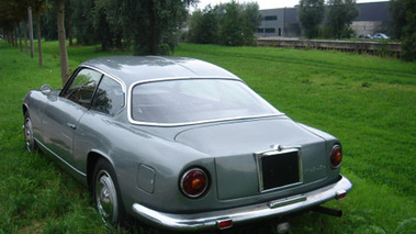 Lancia Flaminia Super Sport Zagato grise 3/4 arrière gauche 